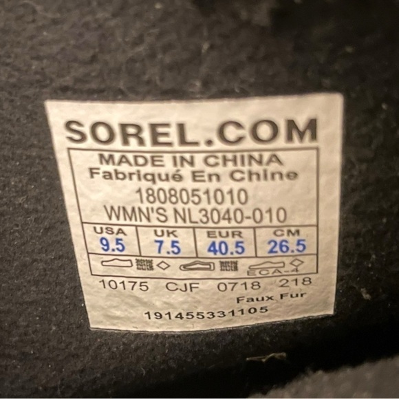 Women's Sorel Explorer Carnival Waterproof Boots, Size 9 1/2 - Picture 14 of 14